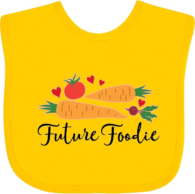 inktastic Future Foodie Cute Vegetable Baby Bib