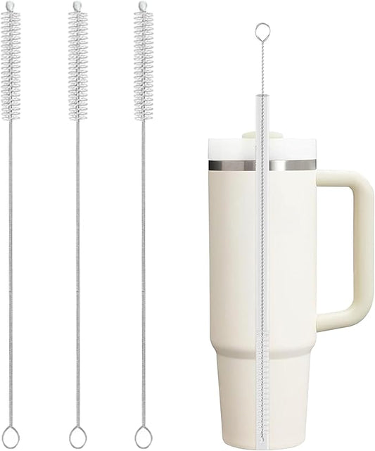 Straw Cleaner for Baby Bottles,Stanley Straw Cleaner Brush for 20/30/40oz Stanley Mugs,Straw Cleaner Brush with Bushy Bristles,Straw Brush Cleaner for Various Straws and Hummingbird Feeders(3 Pack).