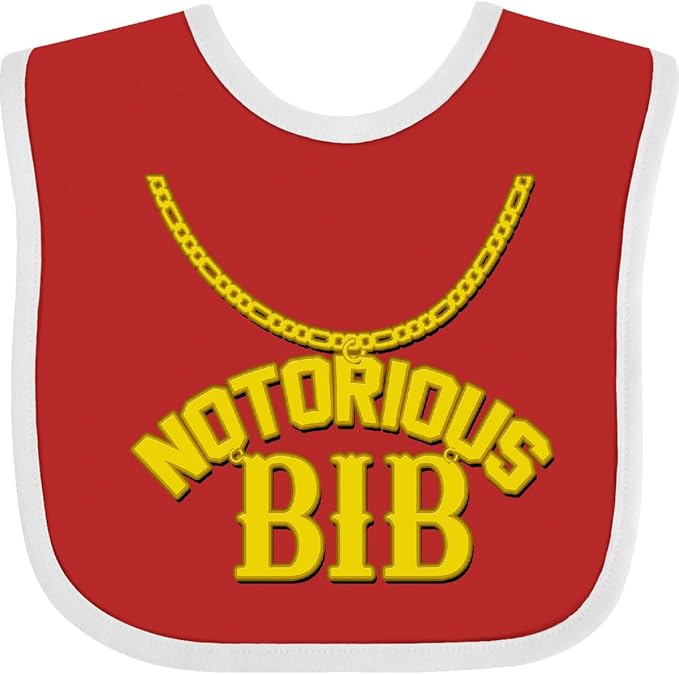 inktastic Notorious Bib Baby Bib