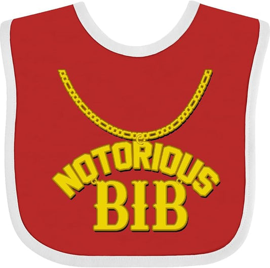inktastic Notorious Bib Baby Bib