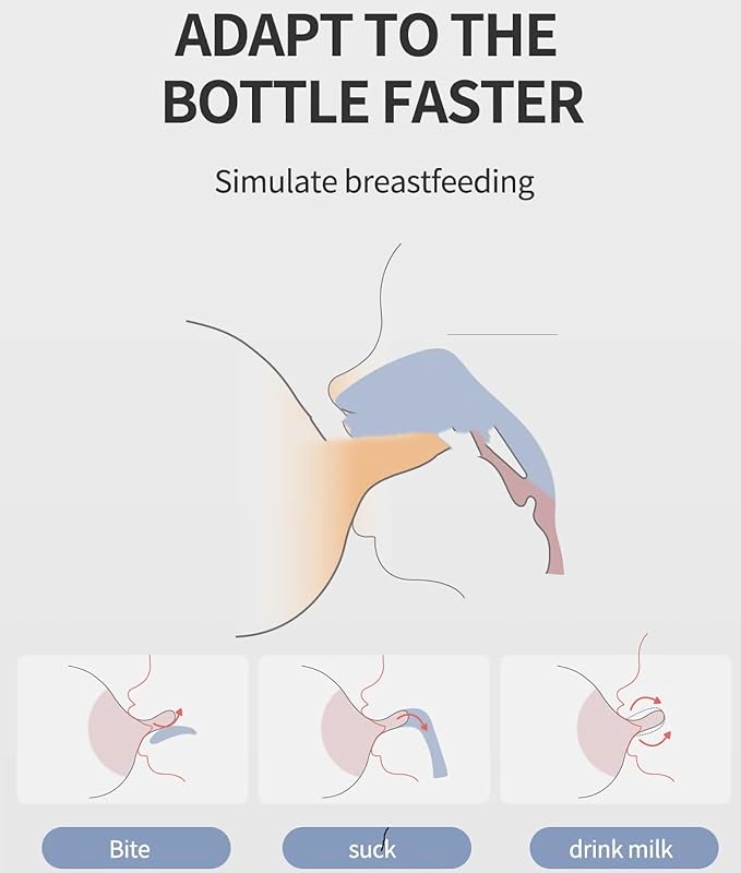 Glass Baby Bottles,Anti Colic Breastfeeding Bottle with Natural Response Nipple Size S,Wide Neck Slow Flow Baby Bottle for Baby,Newborn,Preemie 0-3 0-6 Month,BPA Free (Pink, 4 Ounce，3 Pack)