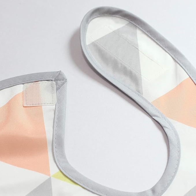 Full Coverage Waterproof Feeding Bib for Toddlers – Extra Long Apron Bib for Mealtime, Self-Feeding, BPA-Free