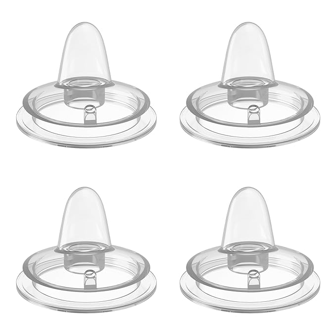 Sippy Spout Nipples for Philips Avent Baby Bottles, Natural Trainer Sippy Cup My Grippy Spout Sippy Cup and Natural Trainer Sippy Cup, Soft 100% Silicone Sippy Spout Nipples (Sippy Nipple)