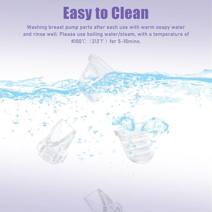 8pcs Duckbill Valves and 4pcs Silicone Diaphragms Compatible with Lansinoh Discreet Duo, eufy E10 S1 S1 Pro,NCVI Nuliie NICEGREEN Life S32 Breast Pump Replacement Parts, S32 Breast Pump Accessories