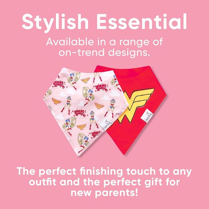 Copper Pearl Baby Bandana Bibs - Soft Cotton Bibs for Drooling & Teething, Absorbent, Adjustable Fit, Many Styles