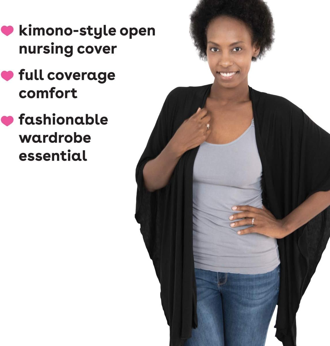 Bamboobies Breastfeeding Shawl - Nursing Cover for Breastfeeding - Ultra-soft