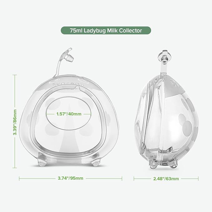 haakaa Breast Shells Nursing Cup Silicone Breast Milk Collector Milk Savers for Breastfeeding Nipple Shells Protect Sore Nipples Extra-Soft and Reusable - 2.5oz, 1 pc