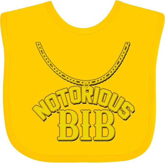 inktastic Notorious Bib Baby Bib