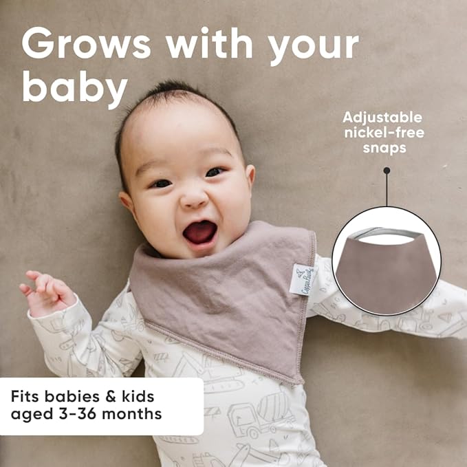 Copper Pearl Baby Bandana Drool Bibs for Drooling and Teething 4 Pack Gift Set Gage