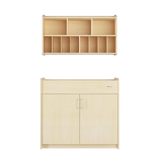 Foundations SafeSwing Changing Table and Wall Organizer 2-Piece Set