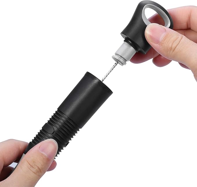 2-in-1 Bottle and Straw Cleaning Brush, Long Handle Water Bottle Cleaner Brush for Sports Bottles, Baby Bottles, Mugs, Straws, 2 Pack