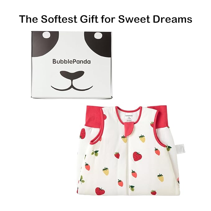 BubblePanda Rayon Made from Bamboo Toddler Sleep Sack with Feet 12-24 Months 1.0 Tog Ultra Soft Toddler Sleeping Sack 1t-2t Sleep Bag Walker Quilted Wearable Blanket with Legs 2-Way Zipper Lightweight