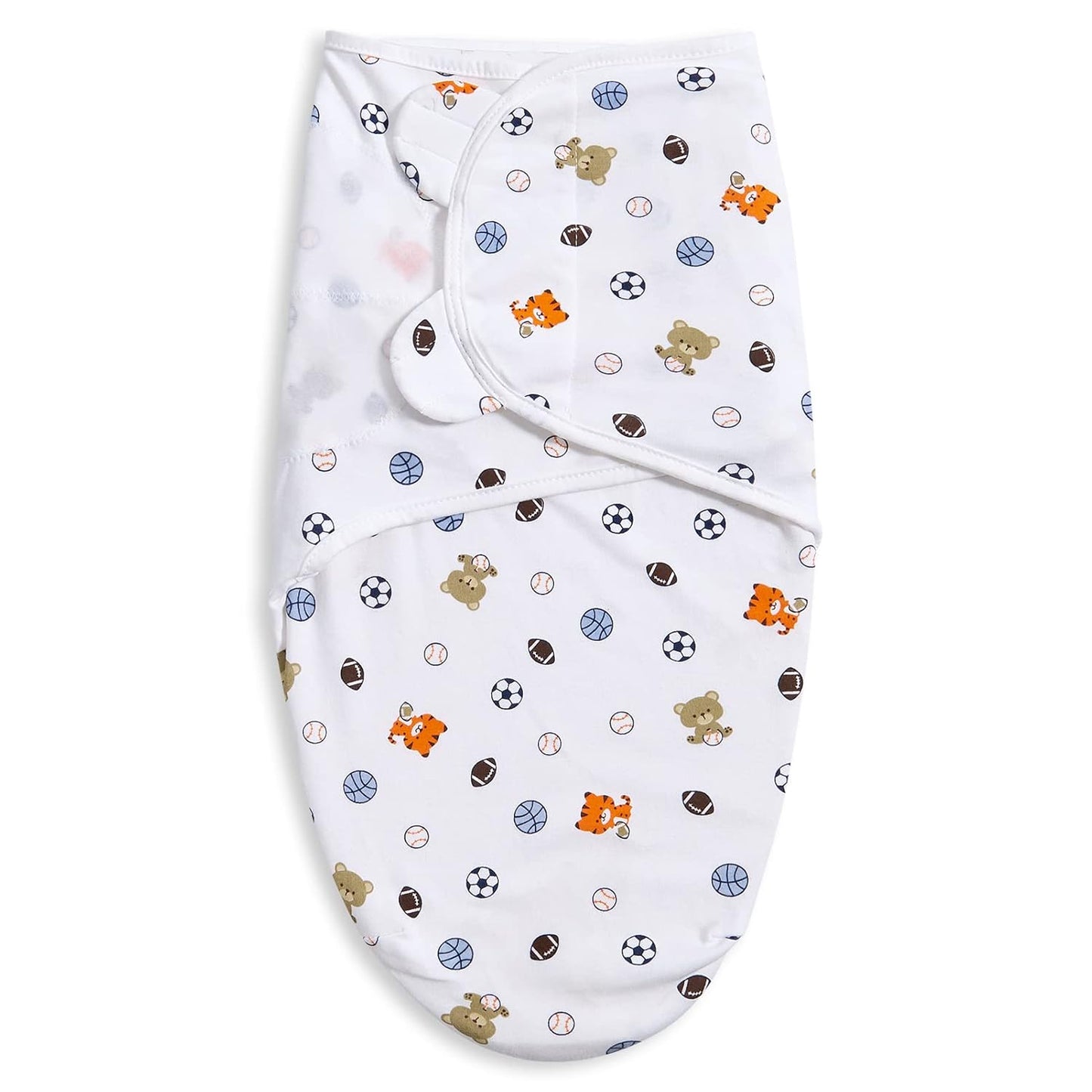 Bubble bear Baby Boy Girl Swaddle Blankets, 3-6 Months - Hypoallergenic, Adjustable Swaddle Sleep Sacks, Cute Soccer Ball, Dinosaur Pattern, 3 Pack