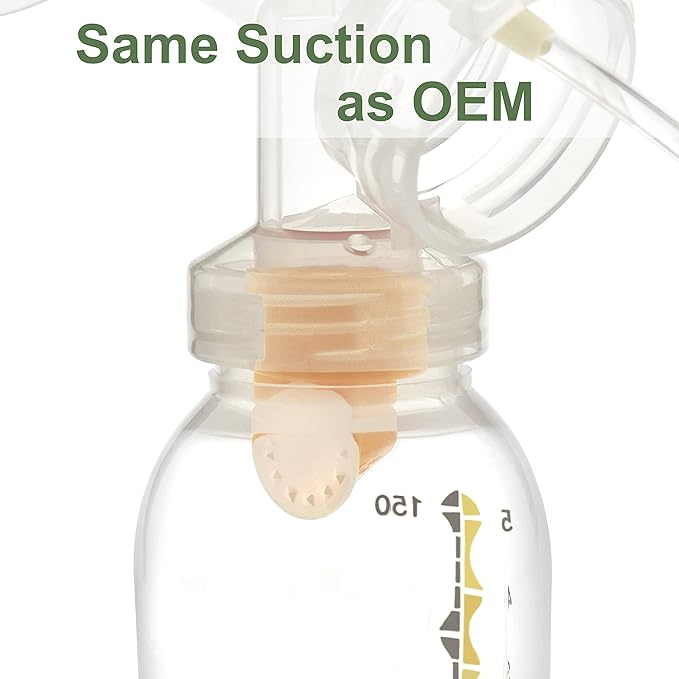 Maymom Breast Pump Kit Compatible with Medela Pump in Style Advanced Pump; 2xTwo-Piece 17mm Breastshield, 2 Valve, 4 Membrane, 2 Replacement Tubing; Replacement Part for Medela Shield, Valve