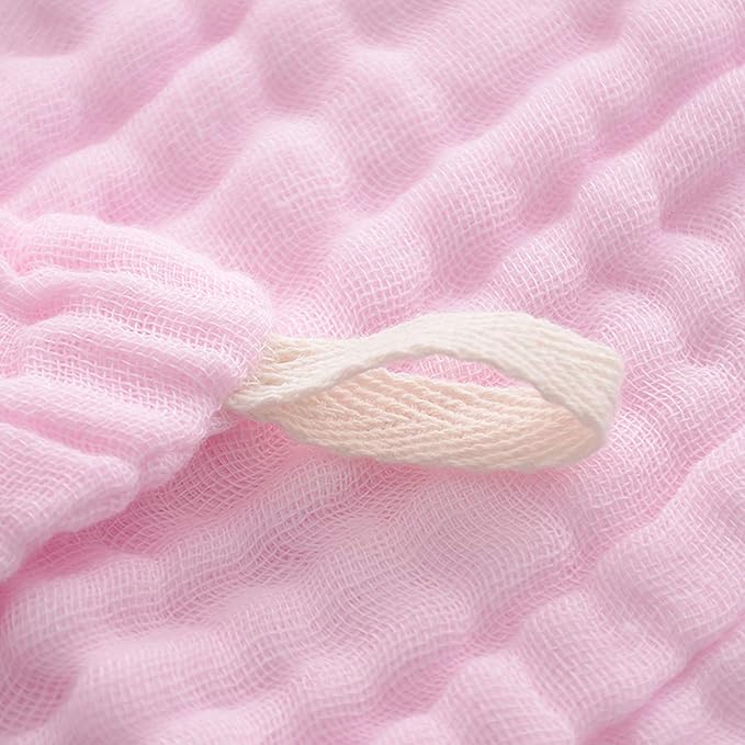 MUKIN Baby Washcloths - Natural Cotton Baby Wipes - Soft Newborn Face Towel for Sensitive Skin - 10 Pack, 12x12 inches