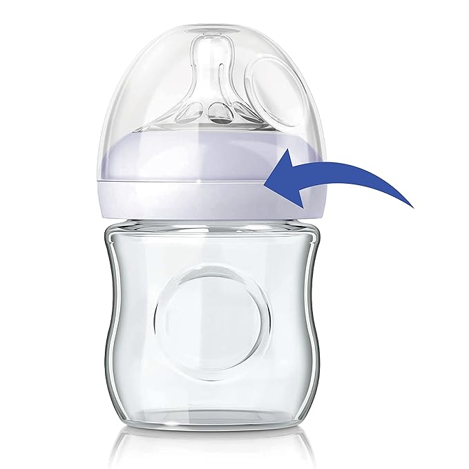 Maymom Dome Caps Compatible with Avent Natural PP Bottles or Natural Glass Bottles; Not for Classic Dome; Not Original Avent Replacement Parts