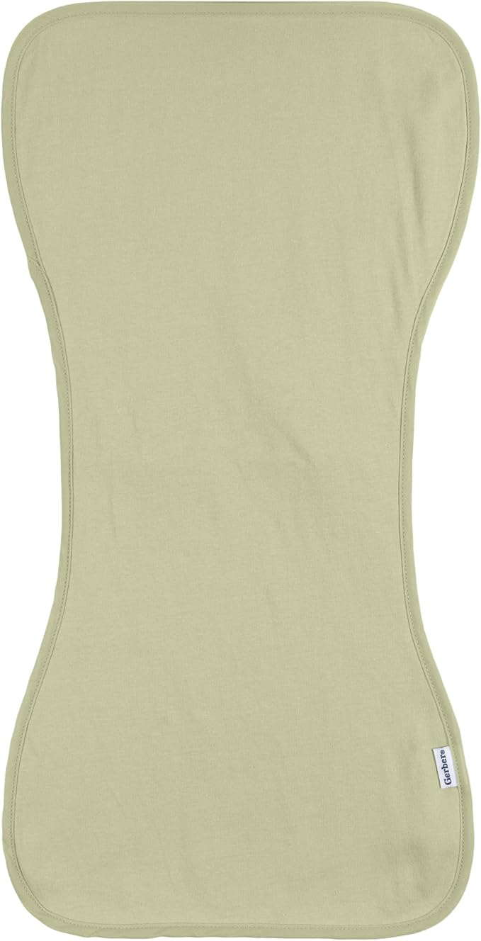 Gerber Baby Unisex Burp Cloth, Pink Blue, Size 10.5" x 21" (Pack of 60)