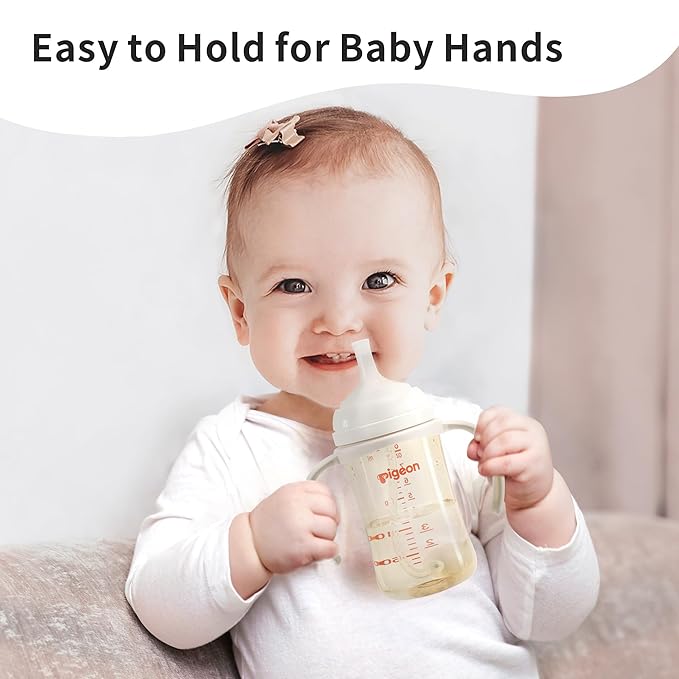 Pigeon Baby Bottle Handles for Pigeon PPSU Bottles 8.1Oz, Easy to Hold for Baby Hands, 1 Pack