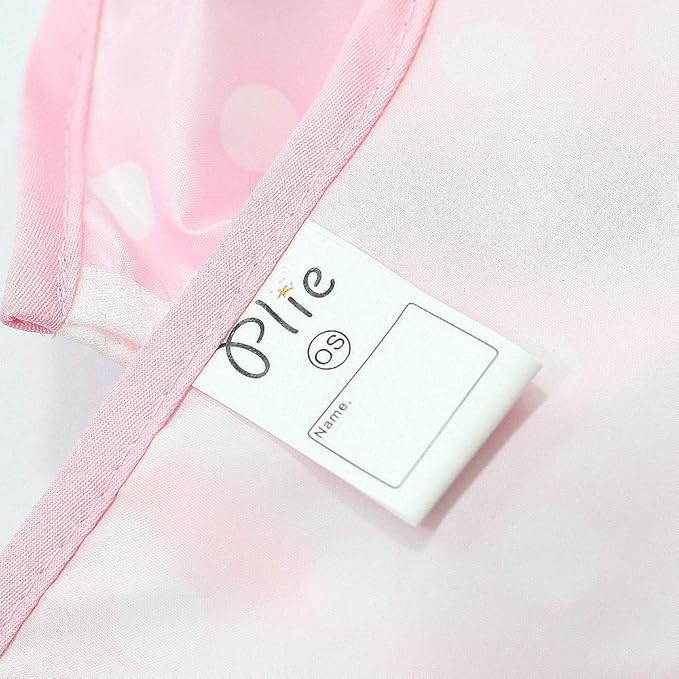 Long Sleeve Waterproof Bib for Toddlers – Feeding Smock for Baby Mealtime, Self-Feeding, Painting & Messy Play, BPA-Free