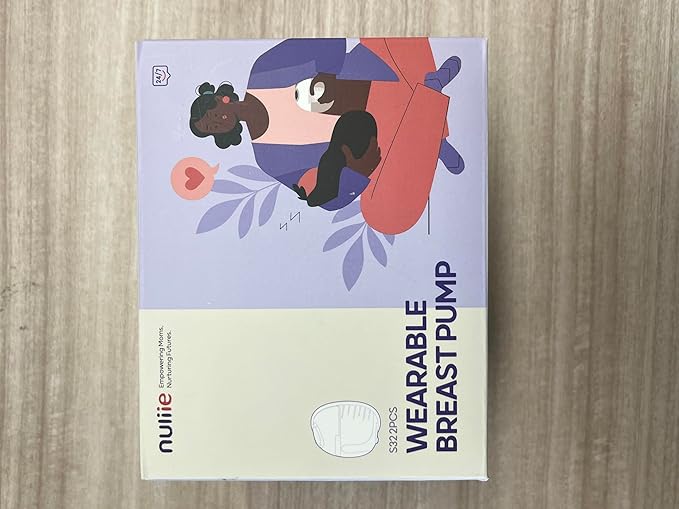 Nuliie Hands-Free Breast Pump, Wearable Breastfeeding Pump 4 Modes 9 Levels with 18/21/24MM Flange, Electric Breast Pump Portable, Replaced Pumping Accessories Included (2 Packs, Pink)