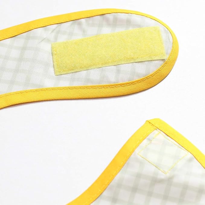 Full Coverage Waterproof Feeding Bib for Toddlers – Extra Long Apron Bib for Mealtime, Self-Feeding, BPA-Free