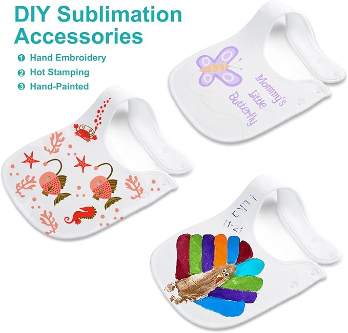 Baby Bibs Soft and Absorbent Organic Cotton Bandana Drool Bibs Set for Boys Girls Newborn 0-36 Months