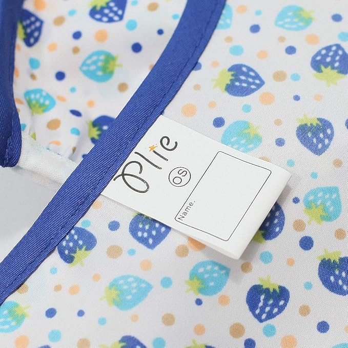 Long Sleeve Waterproof Bib for Toddlers – Feeding Smock for Baby Mealtime, Self-Feeding, Painting & Messy Play, BPA-Free