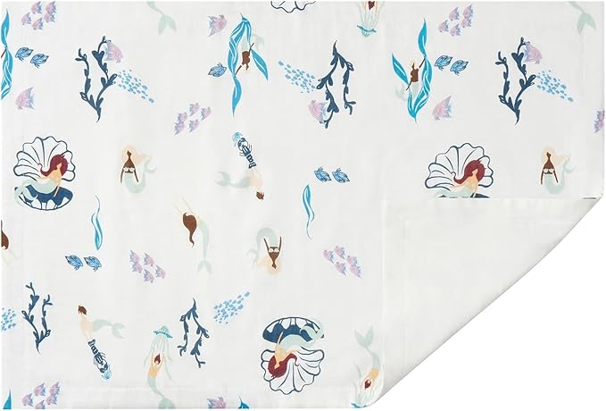 Nest Designs Toddler Pillow with Bamboo Viscose Pillowcase - Splish Splash, Small