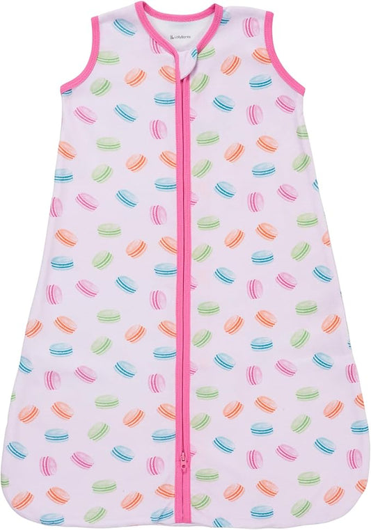 LollyBanks Baby Sleep Sack, 100% Cotton Wearable Blanket 2-Way Zipper Sleep Sacks