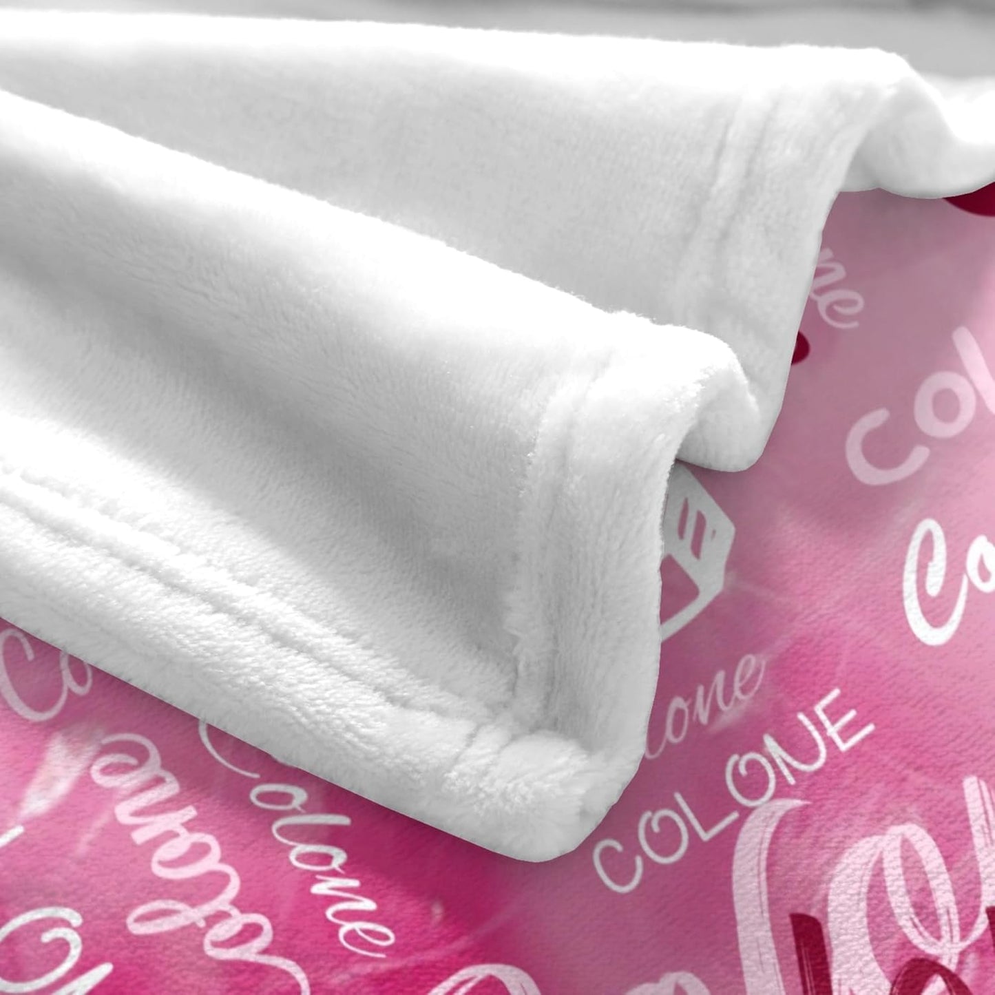 Custom Blanket Personalized Throw Blanket Customized Blankets with Name Text for Adult Kid Birthday