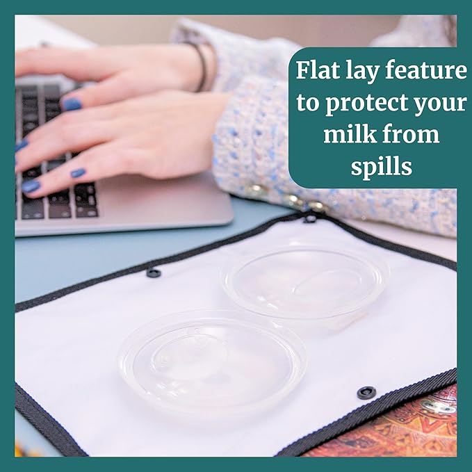 Idaho Jones Breast Milk Collector Shells | Soft Milk Catchers | Don't Waste Your Milk in Nursing Pads, Save it with Milk-A-Save | Recolector de Leche Materna