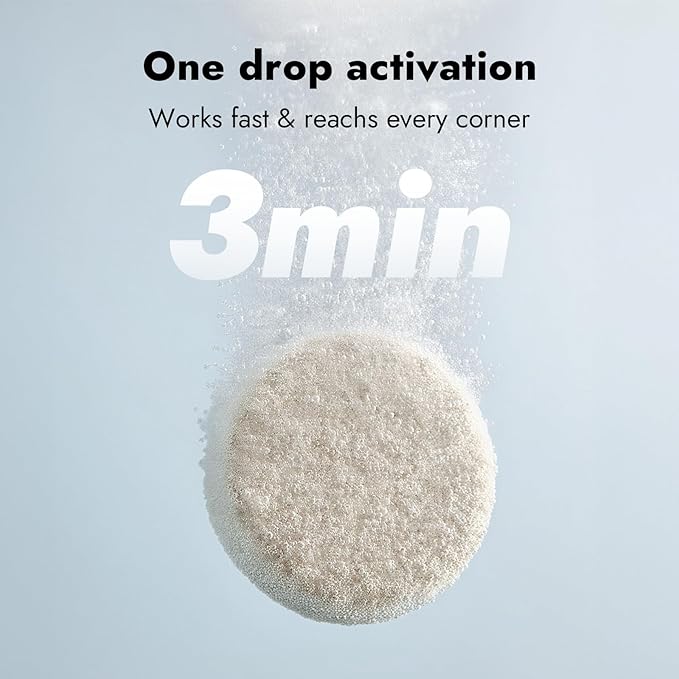 Papablic Descaling Tablets, 25 Count – Compatible with Baby Brezza, Momcozy, Papablic Bottle Washer, Warmer, Sterilizer & Formula Maker – Removes Milk & Limescale for Better Performance