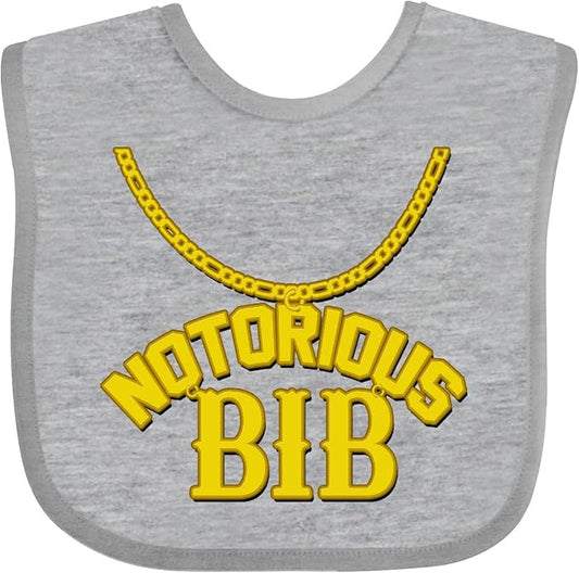 inktastic Notorious Bib Baby Bib