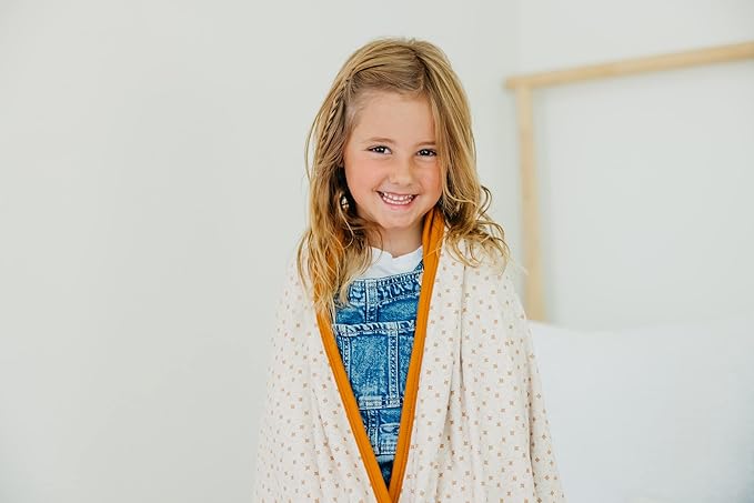 Copper Pearl Hunnie's Breathable Cozy Three-Layer Baby Blanket: Toddler Quilt for Boys and Girls | 46x46, Premium Polyester/Rayon