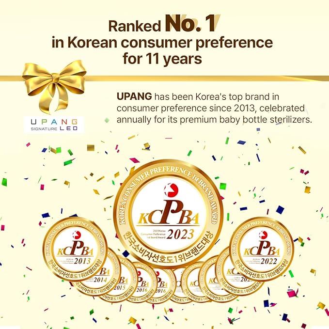 Signature UV LED Waterless Baby Bottle Sanitizer Large Capacity UV All-in-One Household Cleaning Sanitizing (Nordic Grey)