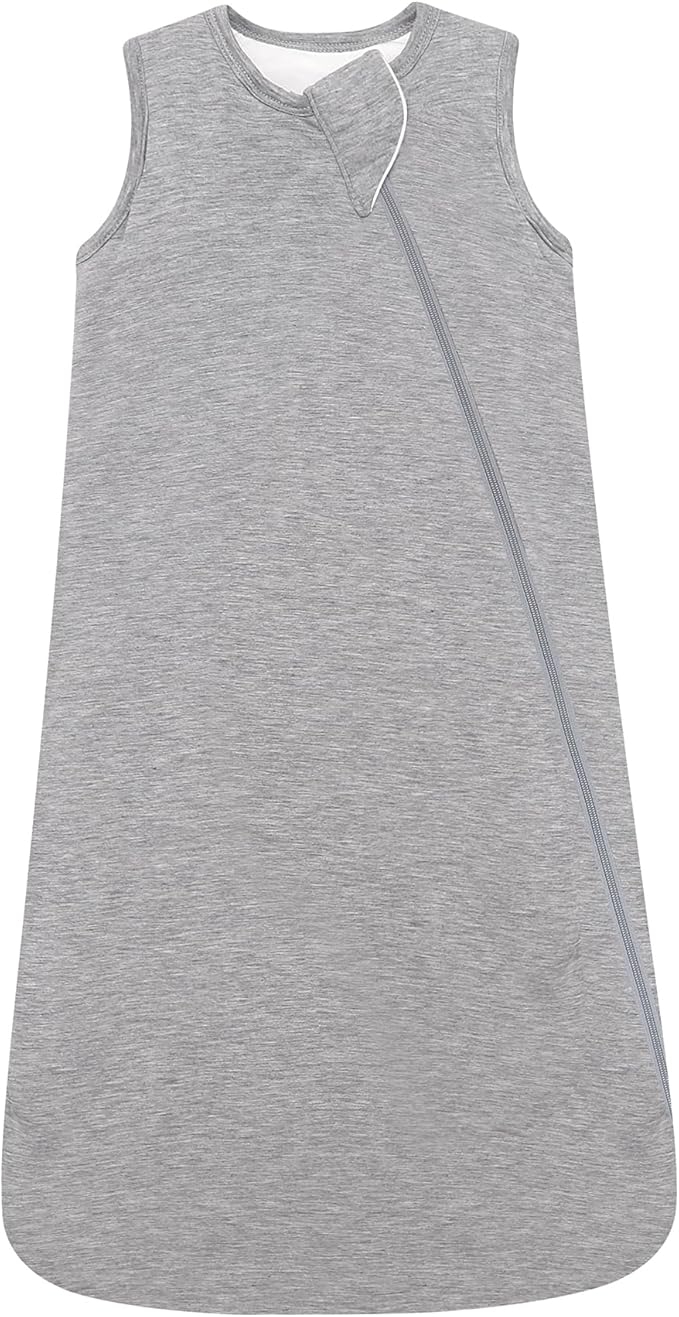 HAPIU Rayon Made from Bamboo Winter Baby Sleep Sack 2.5 TOG, 2-Way Zipper YKK, Warm Quilted Wearable Blanket