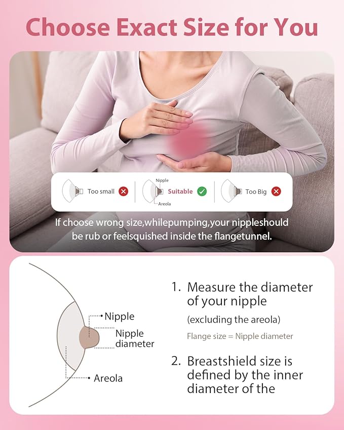 Breast Pump Parts Compatible with Spectra S1/S2/9 Plus, Not Original Accessories, 4 Set Replacements Include 28mm Flanges, Valves, Backflow Protectors (Duckbills Included), Tubings and Bottles