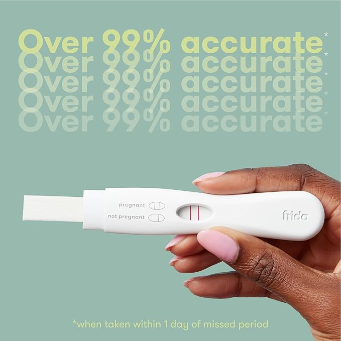 Frida Fertility Early Detection Pregnancy Tests | Easy at Home Pregnancy Tests, Over 99.9% Accurate HCG Test Strips, Early Results, Quick + Easy to Use | 12 Pregnancy Tests