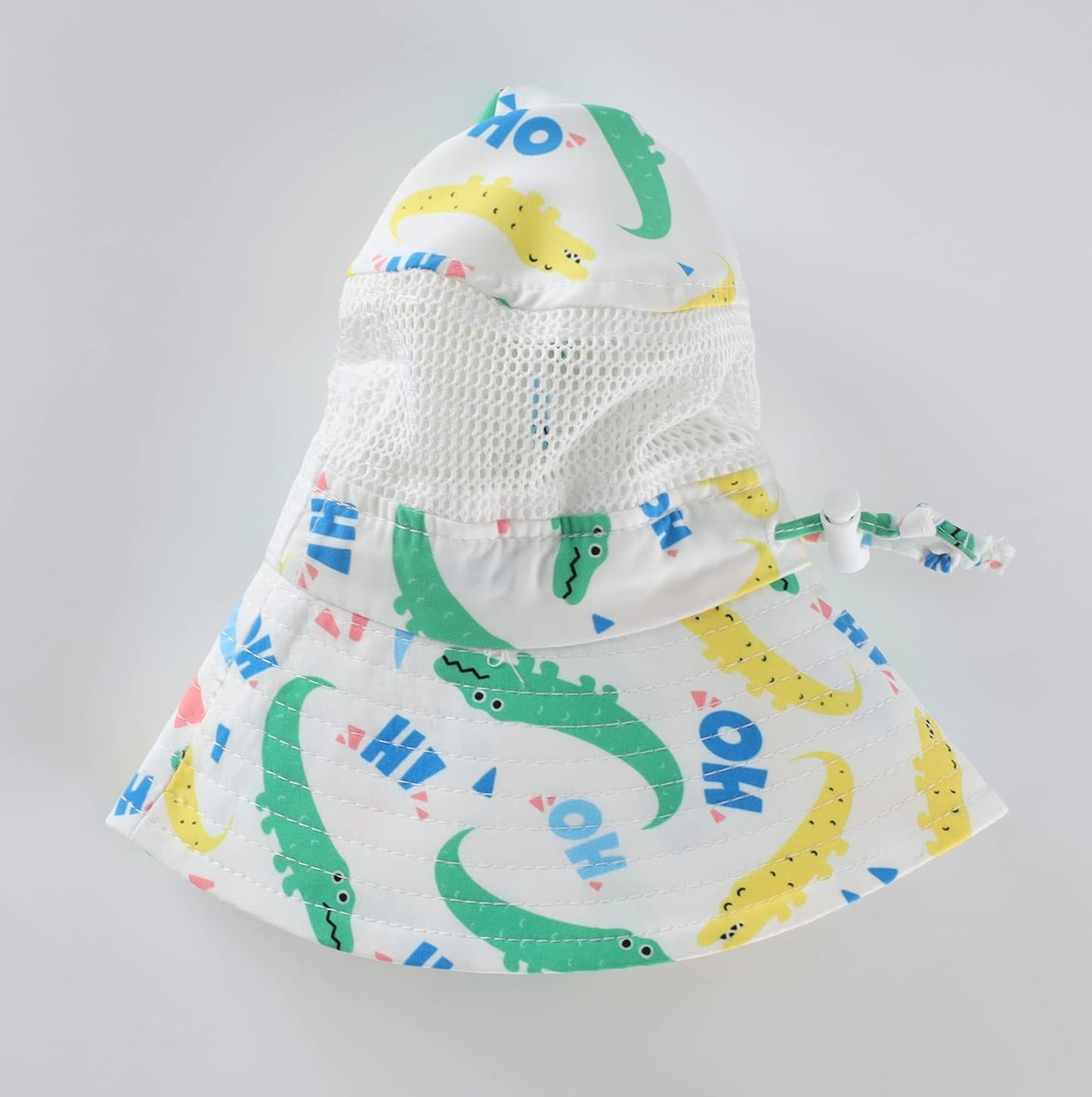 Home Prefer UPF50+ Wide Brim Sun Hat Boys Girls Sun Protection Hat Zoo Beach Swim Safari Bucket Hat for Baby Toddler Kid