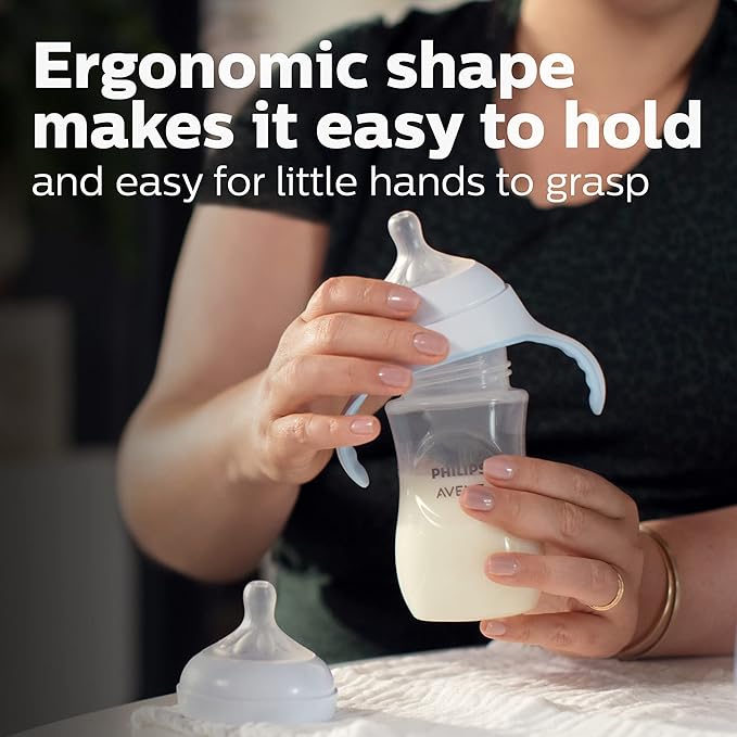 Philips AVENT Natural Baby Bottle with Natural Response Nipple, Newborn Baby Gift Set, SCD838/02 (Pack of 2)