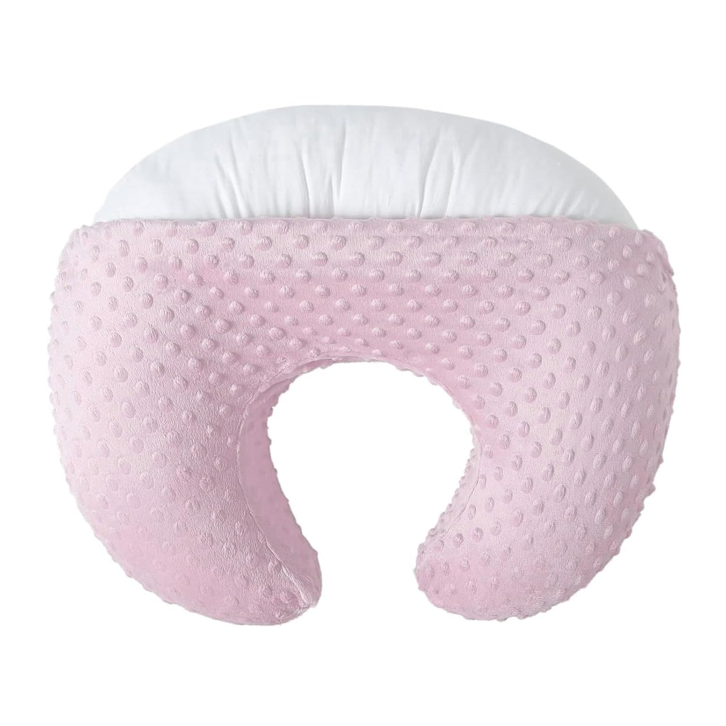 Nursing Pillow and Positioner for Breastfeeding, Ultra Soft Baby Breastfeeding Pillows for More Support for Mom and Baby, with Premium Removable Cover (Blushing Bride)