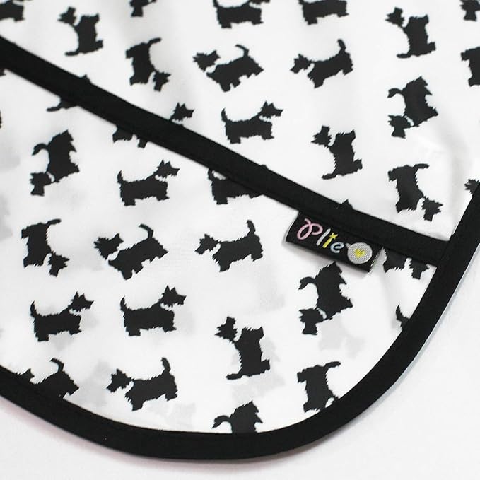 Short Sleeve Waterproof Bib for Toddlers – Feeding Apron for Mealtime, Daycare, Self-Feeding & Messy Play, Baby Bib