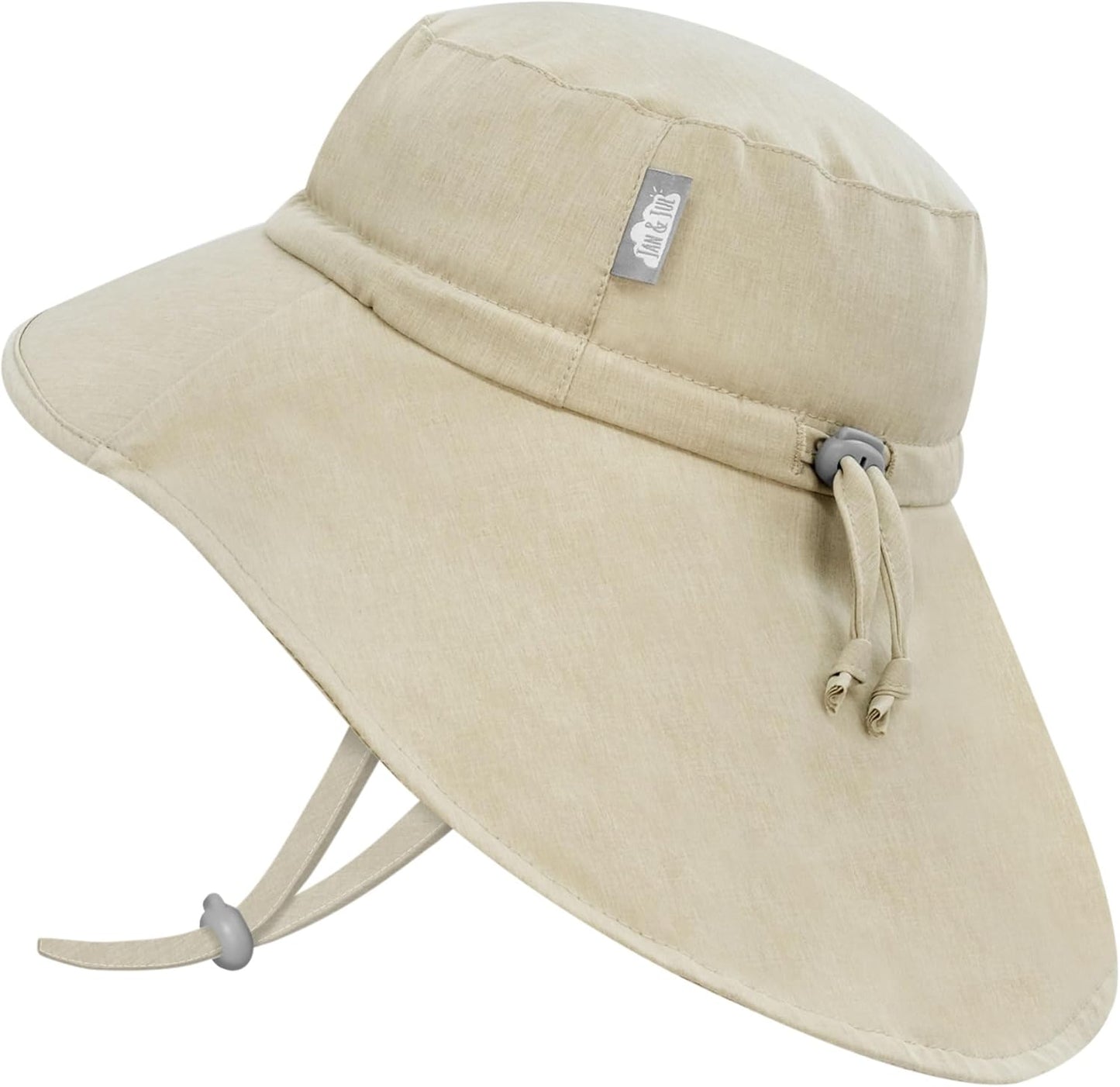 JAN & JUL Summer Adventure Wide Brim 50+ UPF Quick-Dry Sun-Hats for Kids