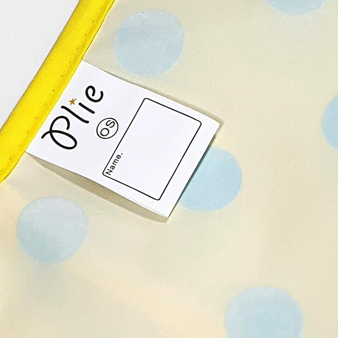 Short Sleeve Waterproof Bib for Toddlers – Feeding Apron for Mealtime, Daycare, Self-Feeding & Messy Play, Baby Bib