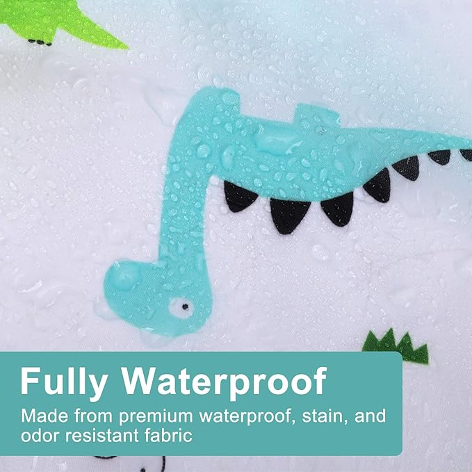 Accmor 5 Pack Long Sleeve Bibs, Baby Smock Waterproof Sleeved Bib Smock for Baby Toddler 6-36 Months