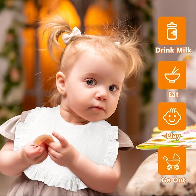 Baby Bibs Muslin Drool Teething Drooling Bibs for Baby Girl Boy Muslin Cotton