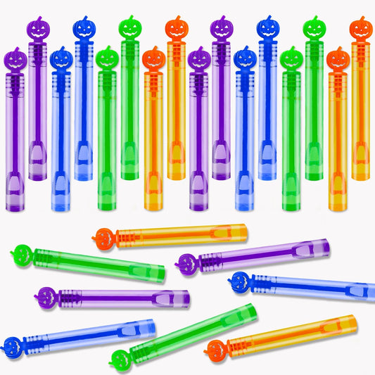 Halloween Handouts Giveaways for Kids Bulk 200 Pack,Mini Bubble Wands Party Favors Goodie Bag Stuffers for Toddlers,Boo Basket Bucket Fillers,School Classroom Prizes Toys Trinkets Stuff for Boys Girls