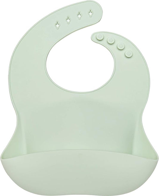 Loulou Lollipop Soft, Waterproof Silicone Feeding Bib