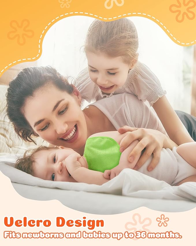 JaGely 30 Pack Baby Muslin Bandana Bibs Multicolor Solid Unisex Waterproof Feeder Adjustable Newborn Teething and Drooling