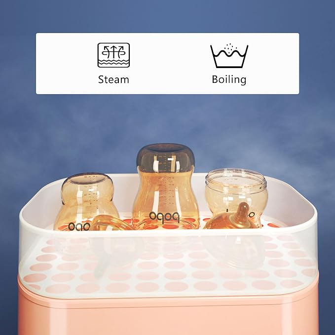 YOHKOH Baby Bottles - Newborn Wide Neck Baby Bottles with Slow Flow Breast-Like Nipple, PPSU Anti-Colic Bottles Breastfeeding System (Green, 9.4oz (Pack of 2))